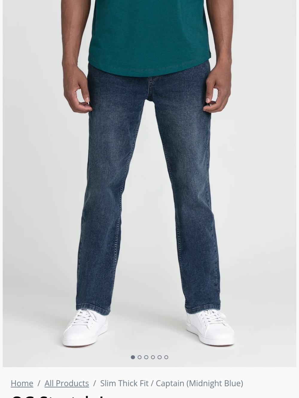 The Perfect Jean Slim Thick Fit  OG Stretch Jean- 38X30
